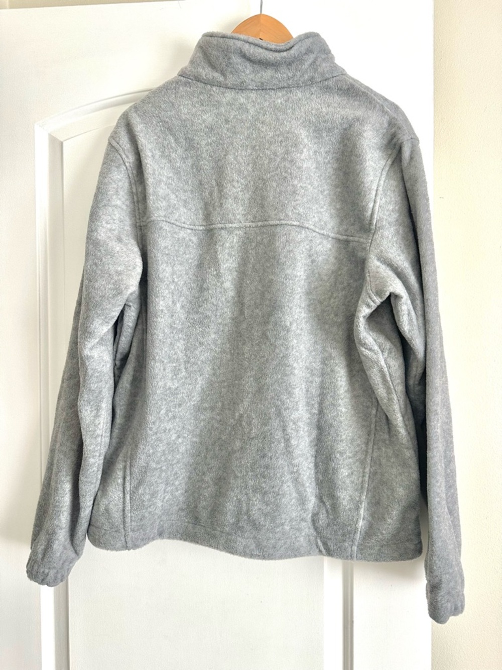 Columbia Gray Full-Zip Fleece Jacket - Picture 2 of 3